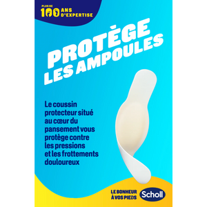 6 Pansements Hydrocolloïdes Orteils - Scholl Scholl