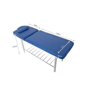 Table de massage fixe 2 panneaux en acier - 5 coloris
