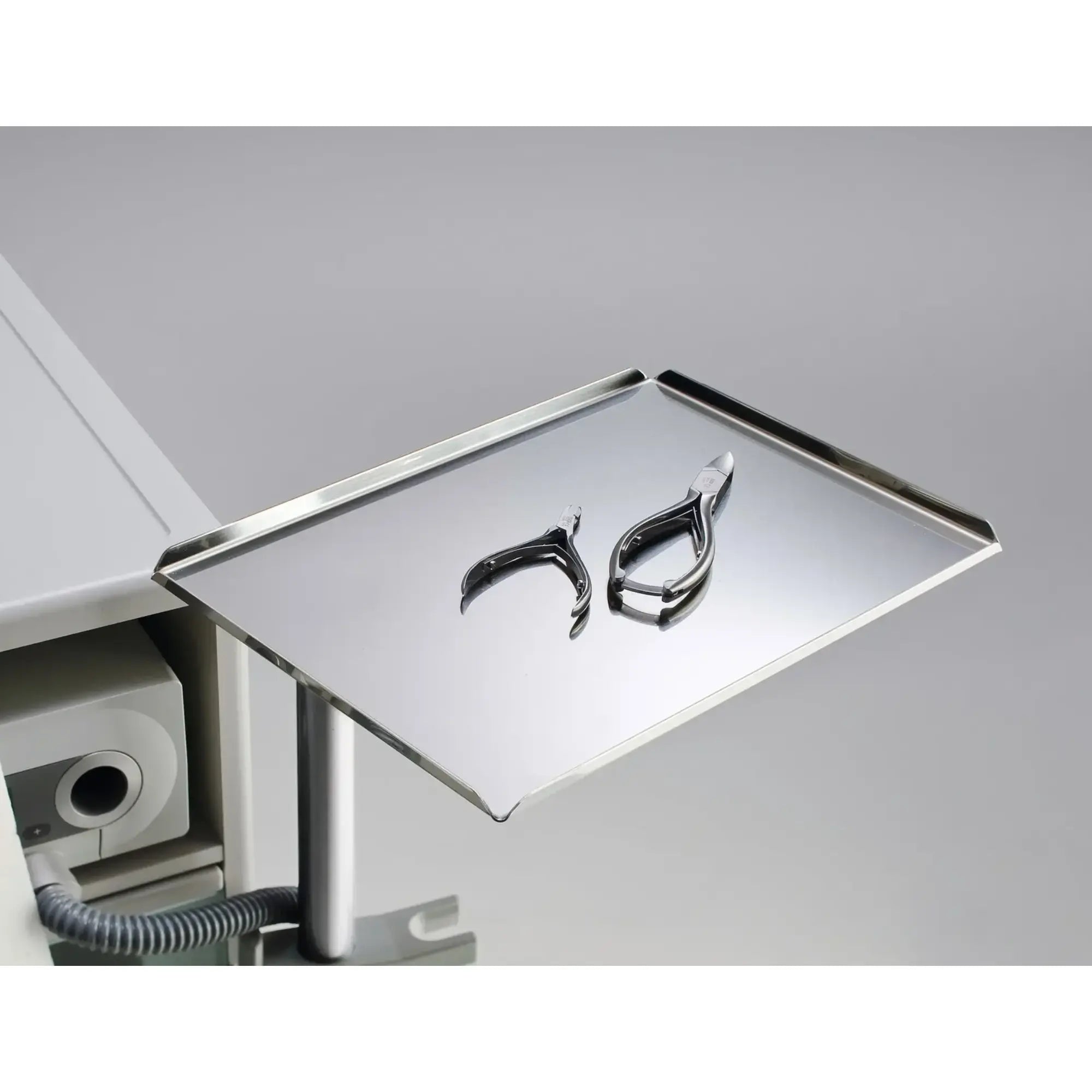 Accessoire Unit Room - Plateau à instruments en acier inoxydable pivotant - Ruck Ruck