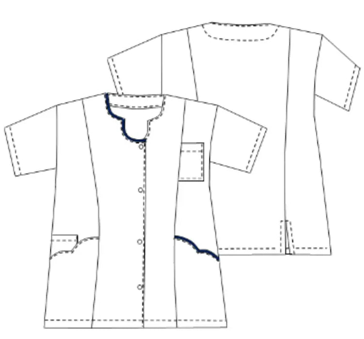 Anaïs - Tunique - Manches Courtes - Femme - 75cm My Blouse