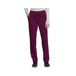 Angers - Pantalon avec cordon de serrage - femme - Cherokee Cherokee Authentic Workwear  Bordeaux-XXXL