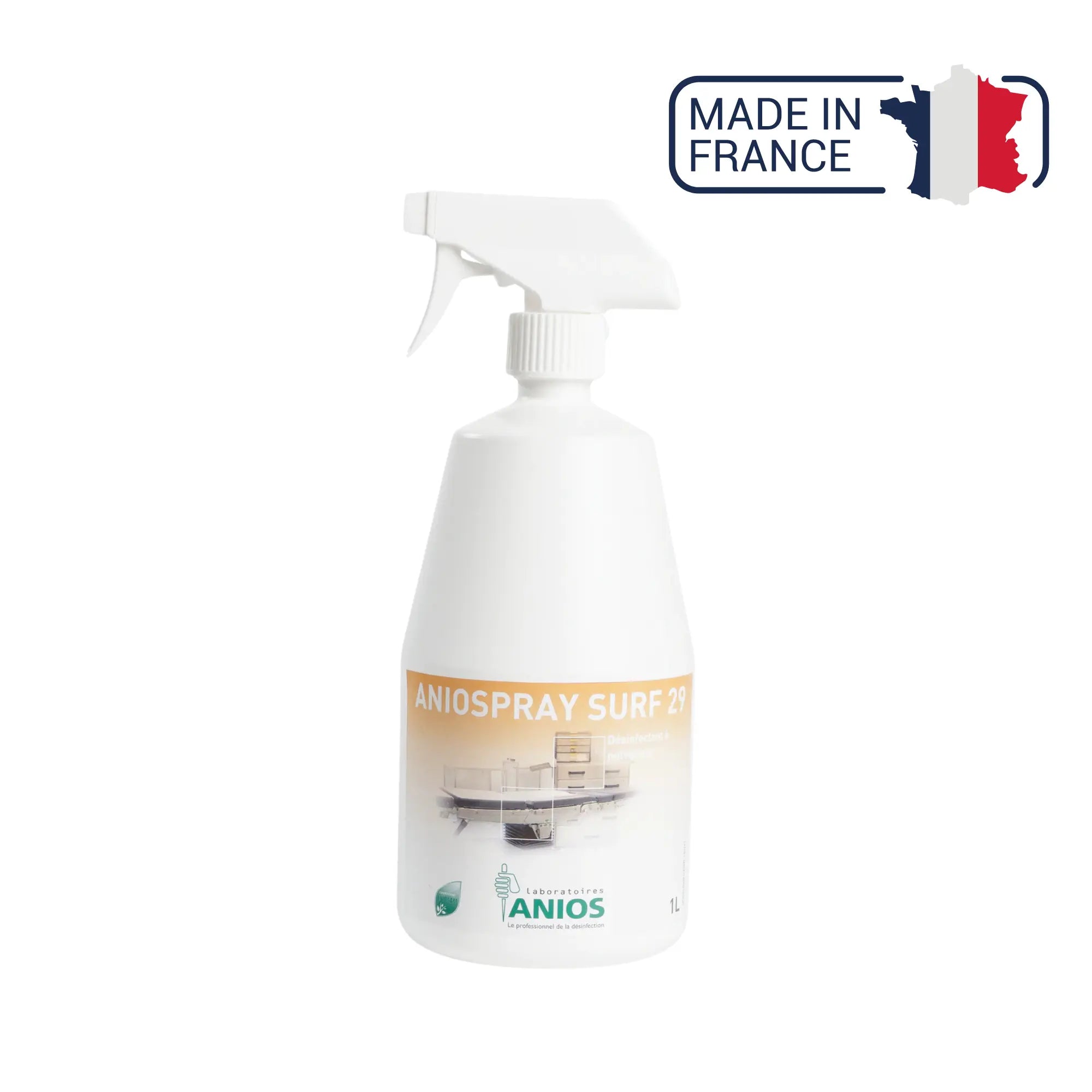 Aniospray Surf 29 - Désinfectant à pulvériser - 1L ou 5 L - Anios Anios