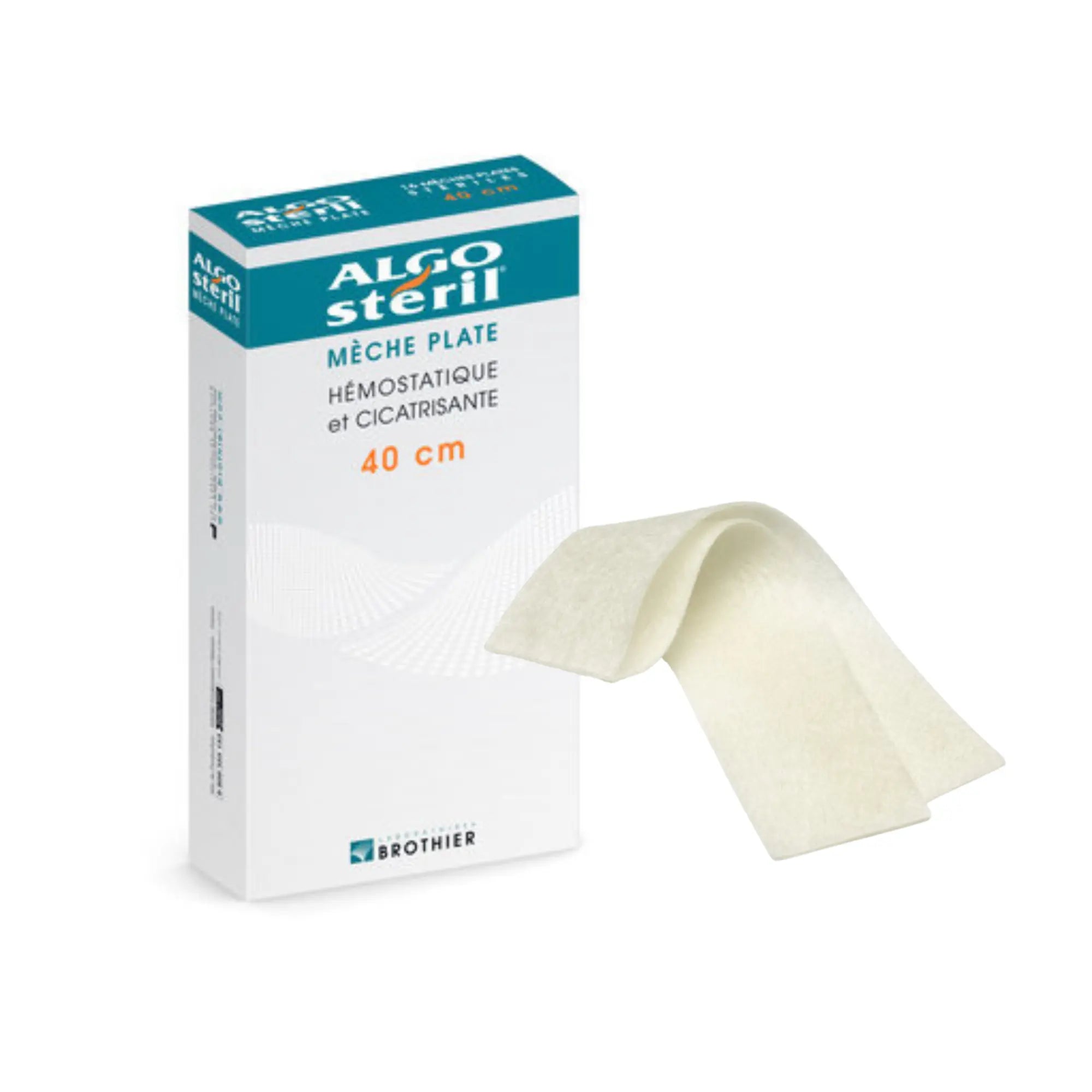 Boîte de 16 mèches Algostéril - 5x40 cm - Laboratoires Brothier Algosteril