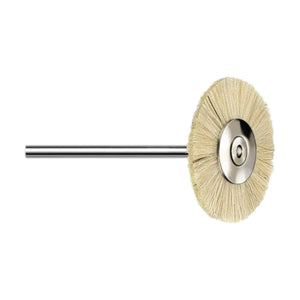 Brosse 9738 - Polissage et nettoyage des ongles - Poils de chèvre - 22 mm - My Podologie