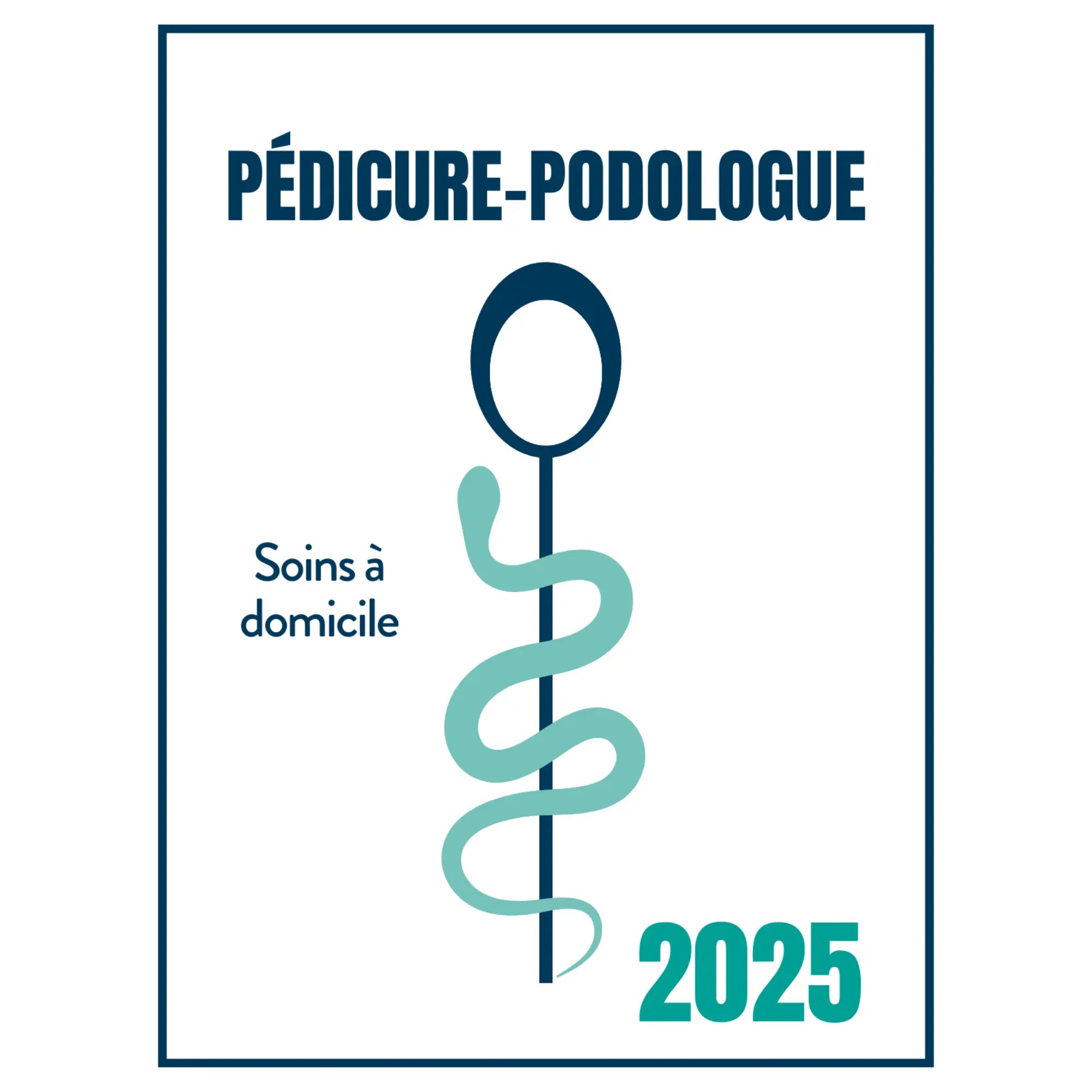 Caducée Pédicure-Podologue 2025 My Podologie