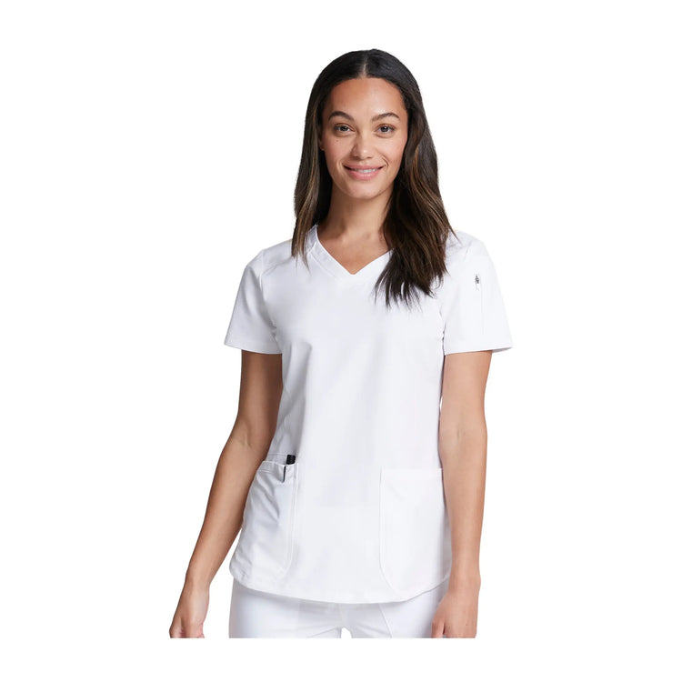 Caen - Tunique col V - Femme - Dickies Dickies  Blanc-XXXL