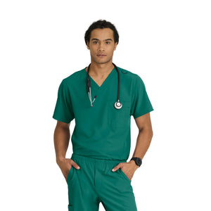 Casablanca - Tunique col V - coupe large - Homme - Skechers SKECHERS Vert Chasseur / XL