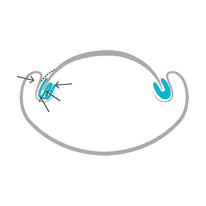 Copoline fine - 1,4 cm x 10 m - Ruck - My Podologie