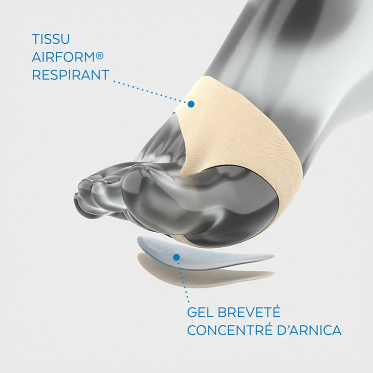 Douleurs plantaires et durillons - Protection gel Arnica - Poderm Professional