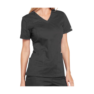 Dunkerque - Tunique col V - Femme - Cherokee Cherokee Authentic Workwear Anthracite-3XL
