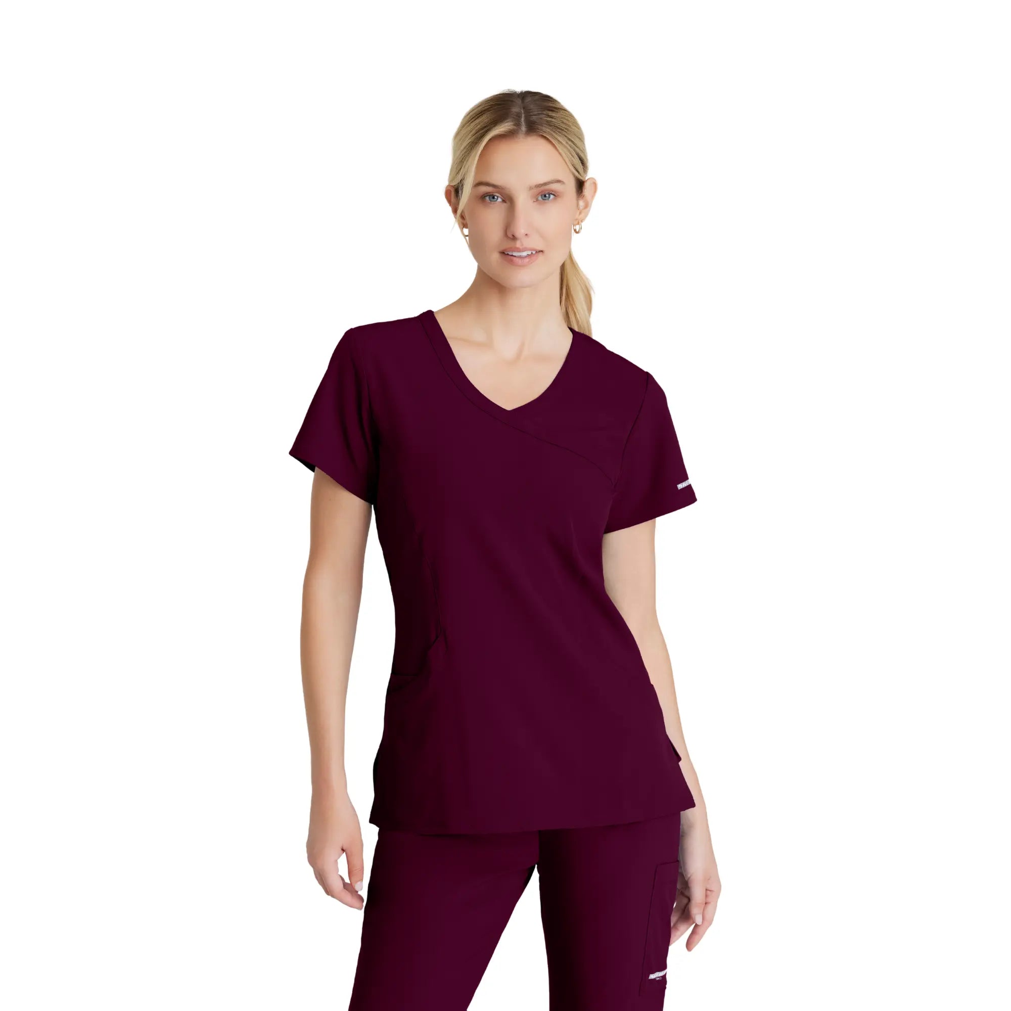 Edelweiss - Tunique col croisé - Femme - Skechers SKECHERS Bordeaux / XL