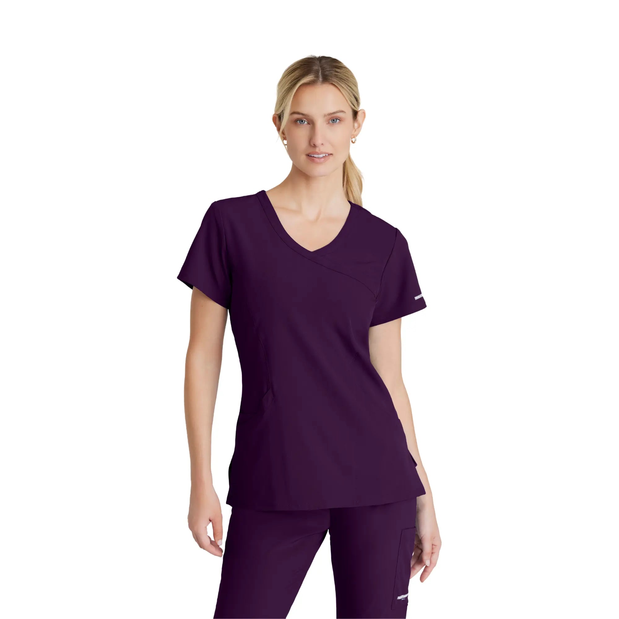 Edelweiss - Tunique col croisé - Femme - Skechers SKECHERS Aubergine / XL