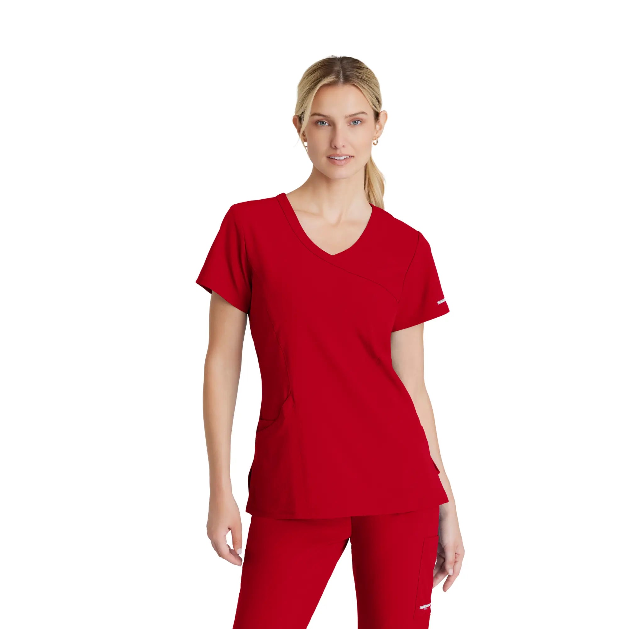 Edelweiss - Tunique col croisé - Femme - Skechers SKECHERS Rouge / XL