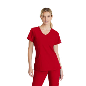 Edelweiss - Tunique col croisé - Femme - Skechers SKECHERS Rouge / XL
