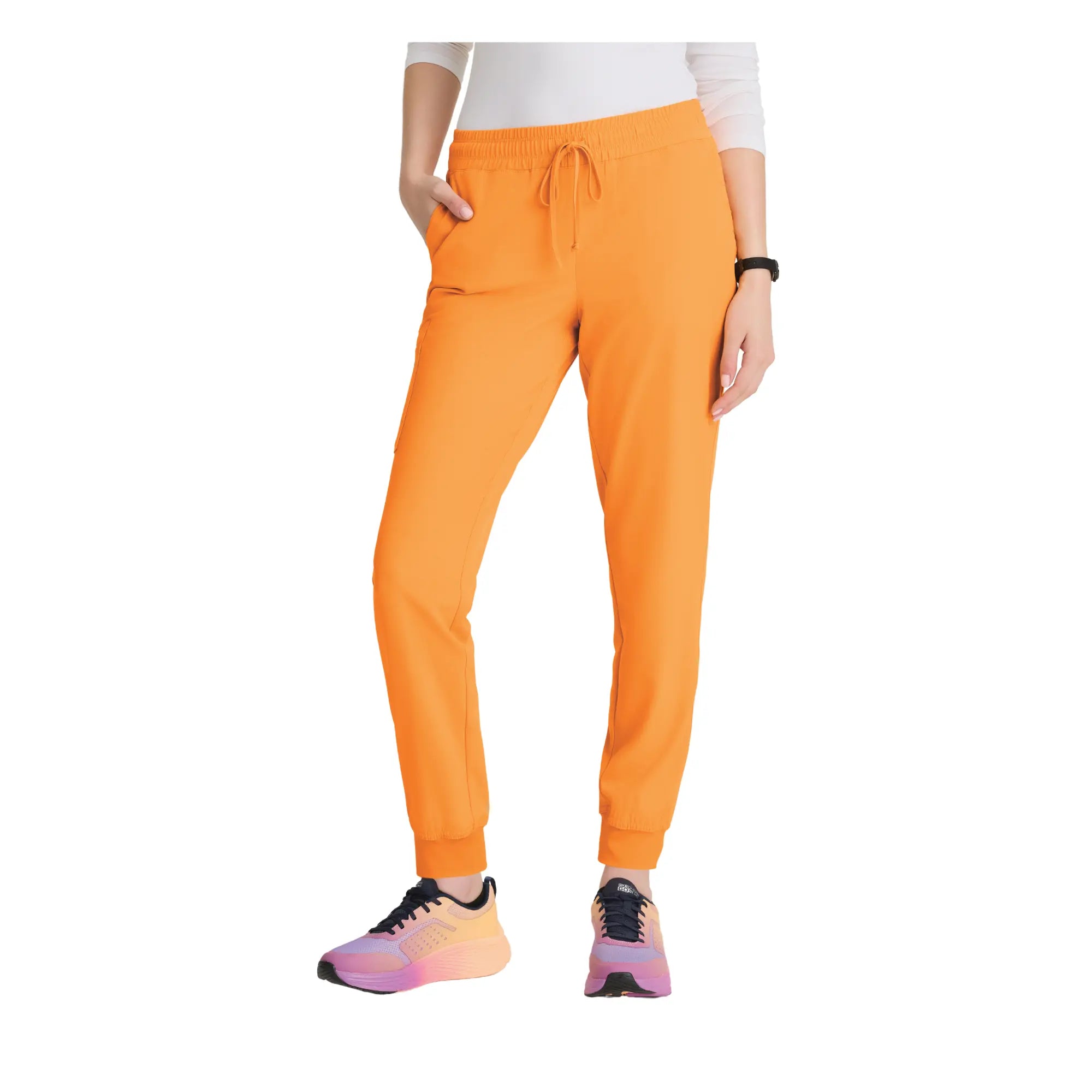 Elym - Jogging avec cordon de serrage - Femme - Skechers SKECHERS Orange / XL