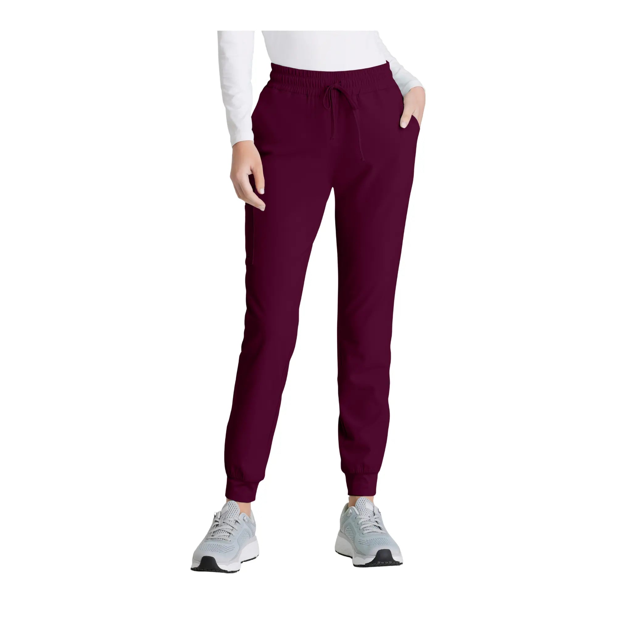 Elym - Jogging avec cordon de serrage - Femme - Skechers SKECHERS Bordeaux / XL