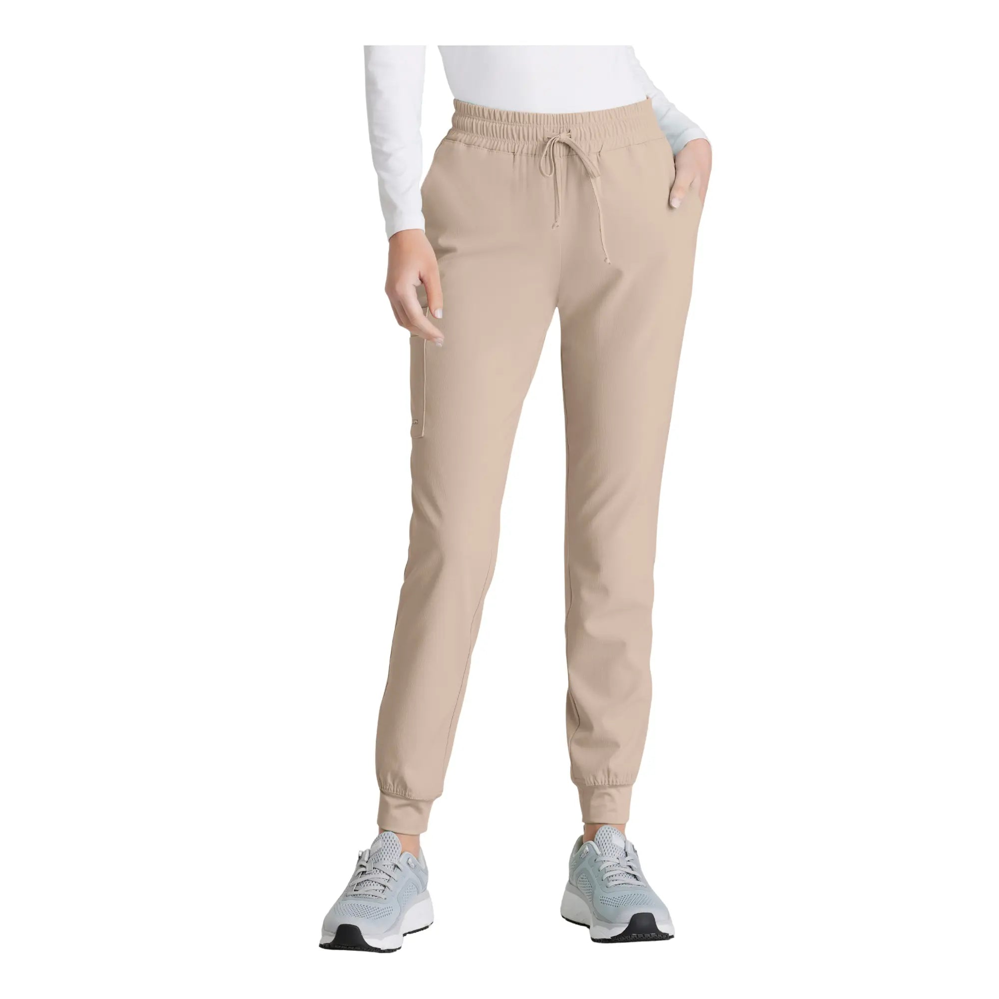 Elym - Jogging avec cordon de serrage - Femme - Skechers SKECHERS Sable / XL