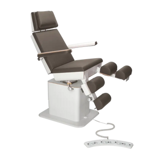 Fauteuil de pédicurie - MOON - Relevage électrique - Filaire - Ruck My Podologie Expresso-3-moteurs-Blanc