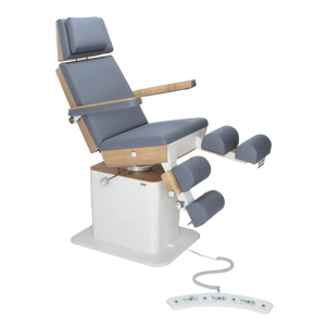 Fauteuil de pédicurie - MOON - Relevage électrique - Filaire - Ruck My Podologie Océan-5-moteurs-Chêne