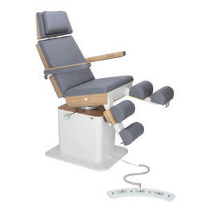 Fauteuil de pédicurie - MOON - Relevage électrique - Filaire - Ruck My Podologie Océan-3-moteurs-2-Chêne