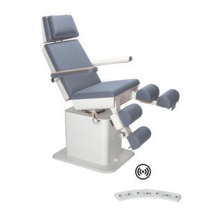 Fauteuil de pédicurie - MOON - Relevage électrique - Wifi - Ruck My Podologie  Océan-3-moteurs-Blanc