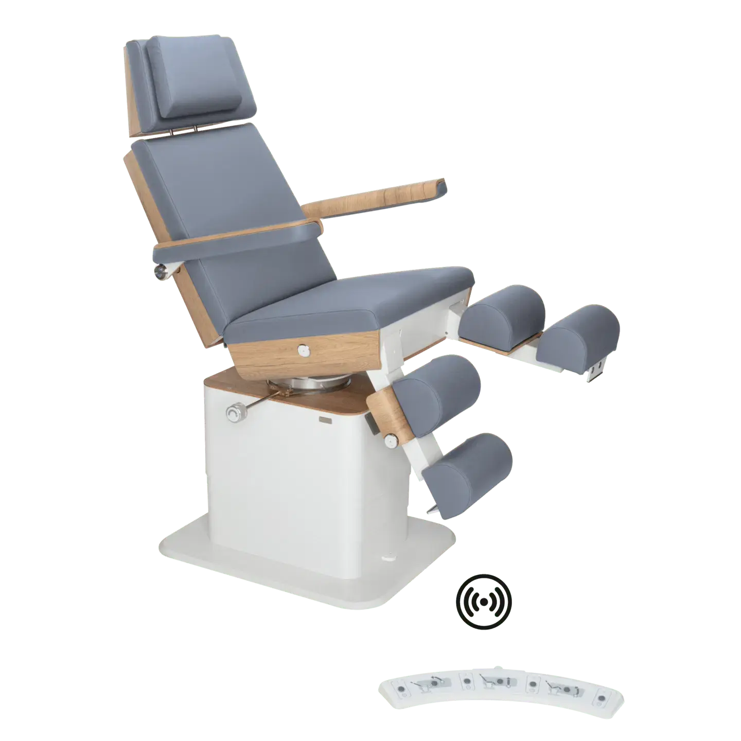 Fauteuil de pédicurie - MOON - Relevage électrique - Wifi - Ruck My Podologie  Océan-3-moteurs-2-Chêne