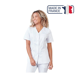 Gaia - Blouse Manches courtes - Col V - Femme - 70 cm - Phirejo Phirejo