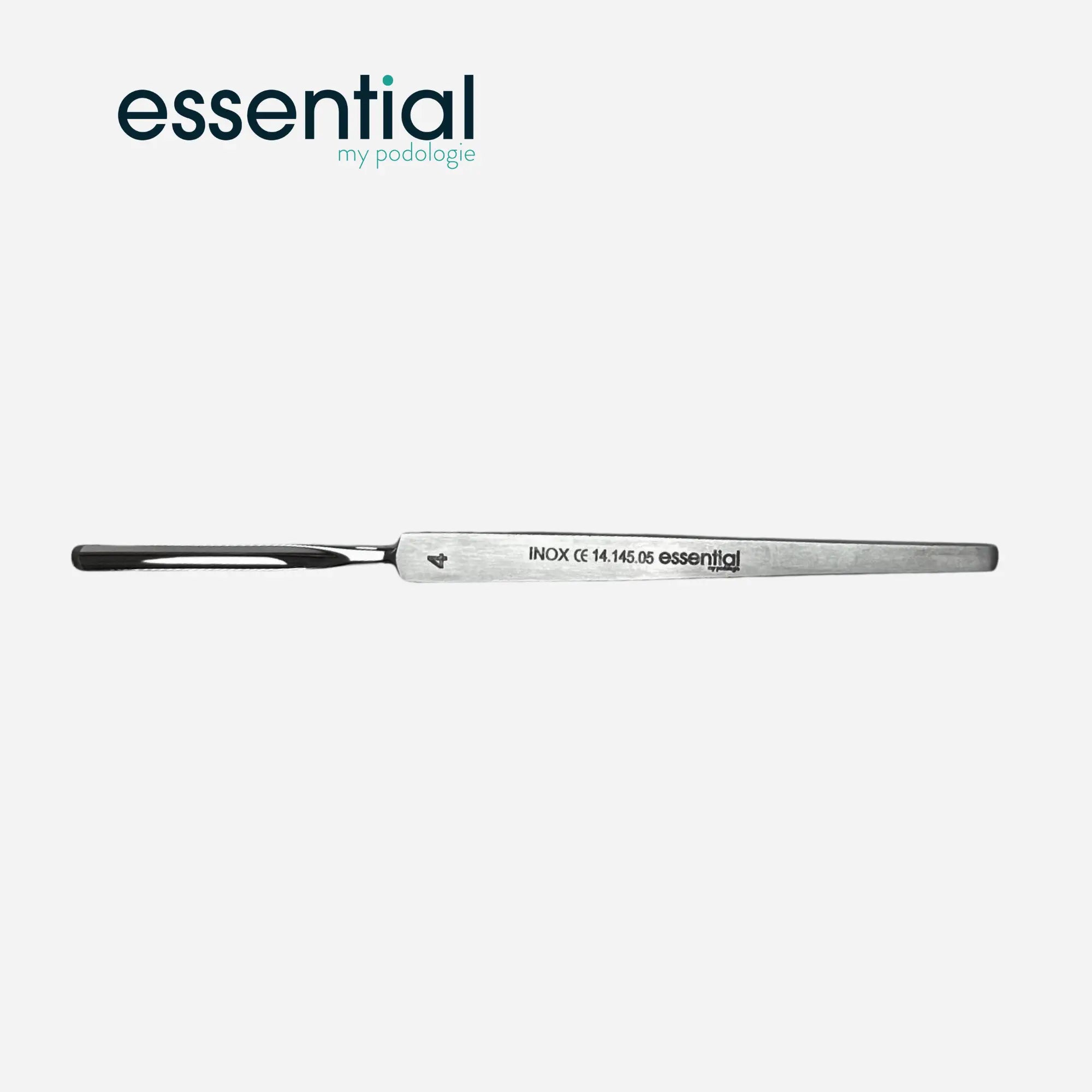 Gouge monobloc tranchante - 14,5 cm - Inox - Essential by My Podologie