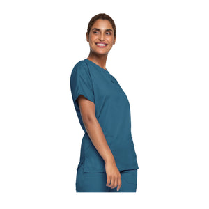 Guéthary - Tunique médicale - Col V - Manches courtes - Femme - Cherokee - Couleur 1 Cherokee Authentic Workwear