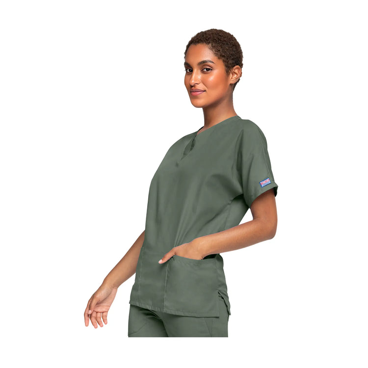 Guéthary - Tunique médicale - Col V - Manches courtes - Femme - Cherokee - Couleur 1 Cherokee Authentic Workwear