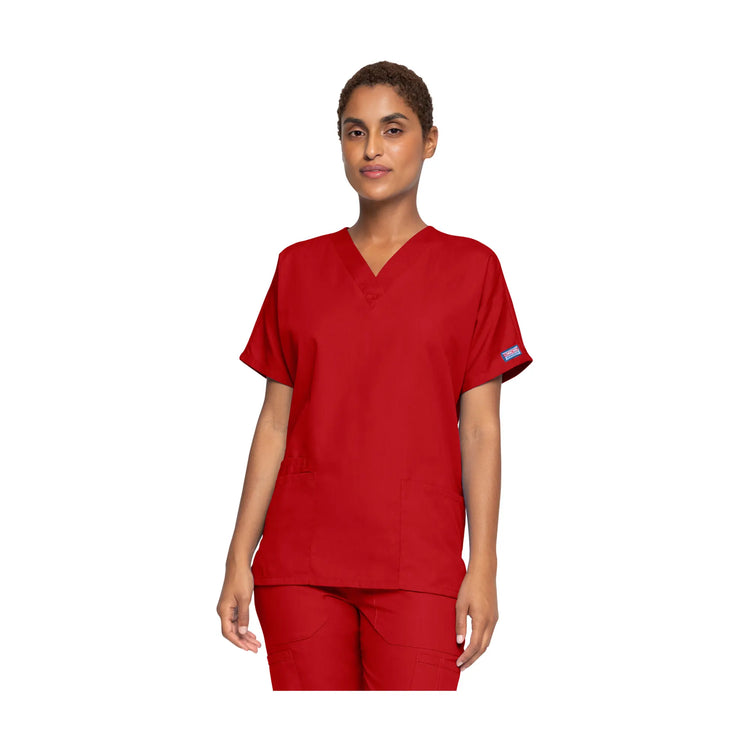 Guéthary - Tunique médicale - Col V - Manches courtes - Femme - Cherokee - Couleur 2 Cherokee Authentic Workwear