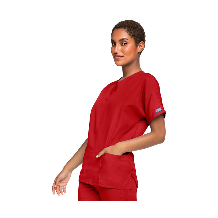 Guéthary - Tunique médicale - Col V - Manches courtes - Femme - Cherokee - Couleur 2 Cherokee Authentic Workwear