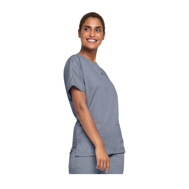 Guéthary - Tunique médicale - Col V - Manches courtes - Femme - Cherokee - Couleur 2 Cherokee Authentic Workwear