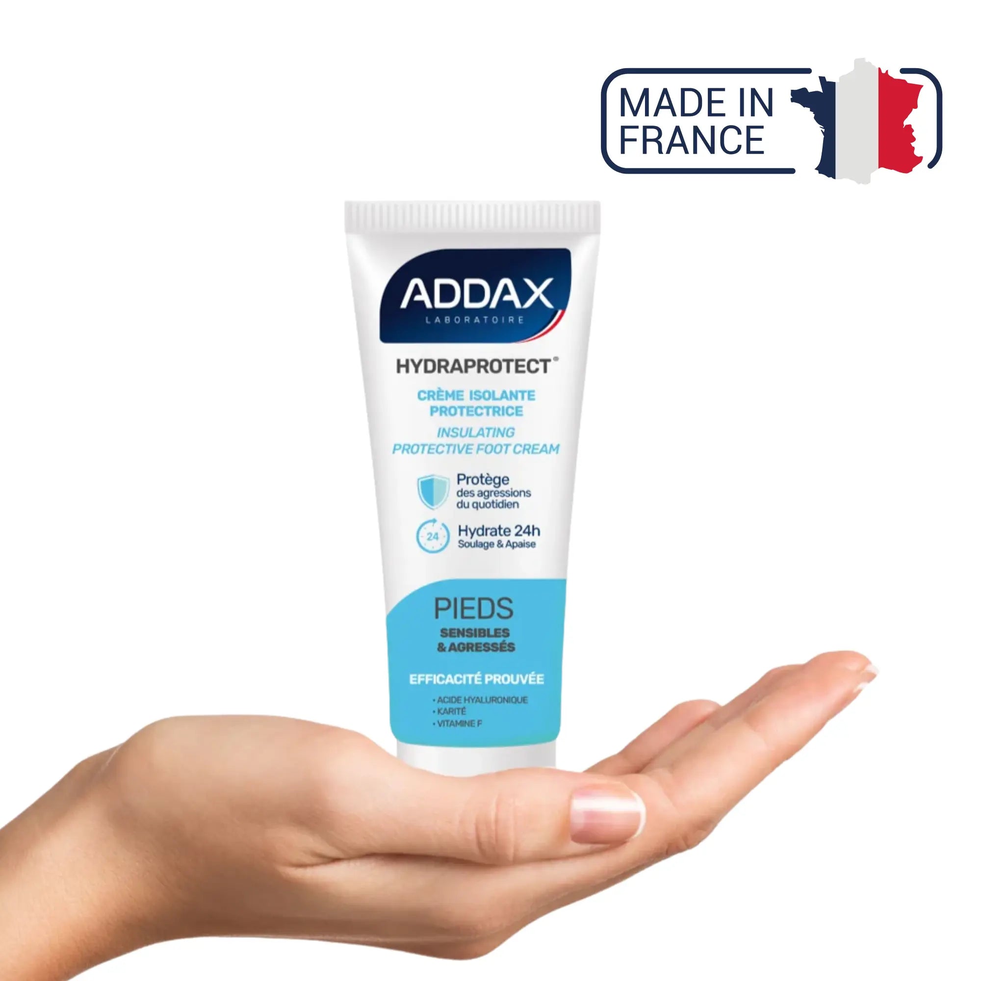 HYDRAPROTECT® - Crème pieds isolante protectrice - 100 ml - Laboratoire Addax Laboratoire Addax