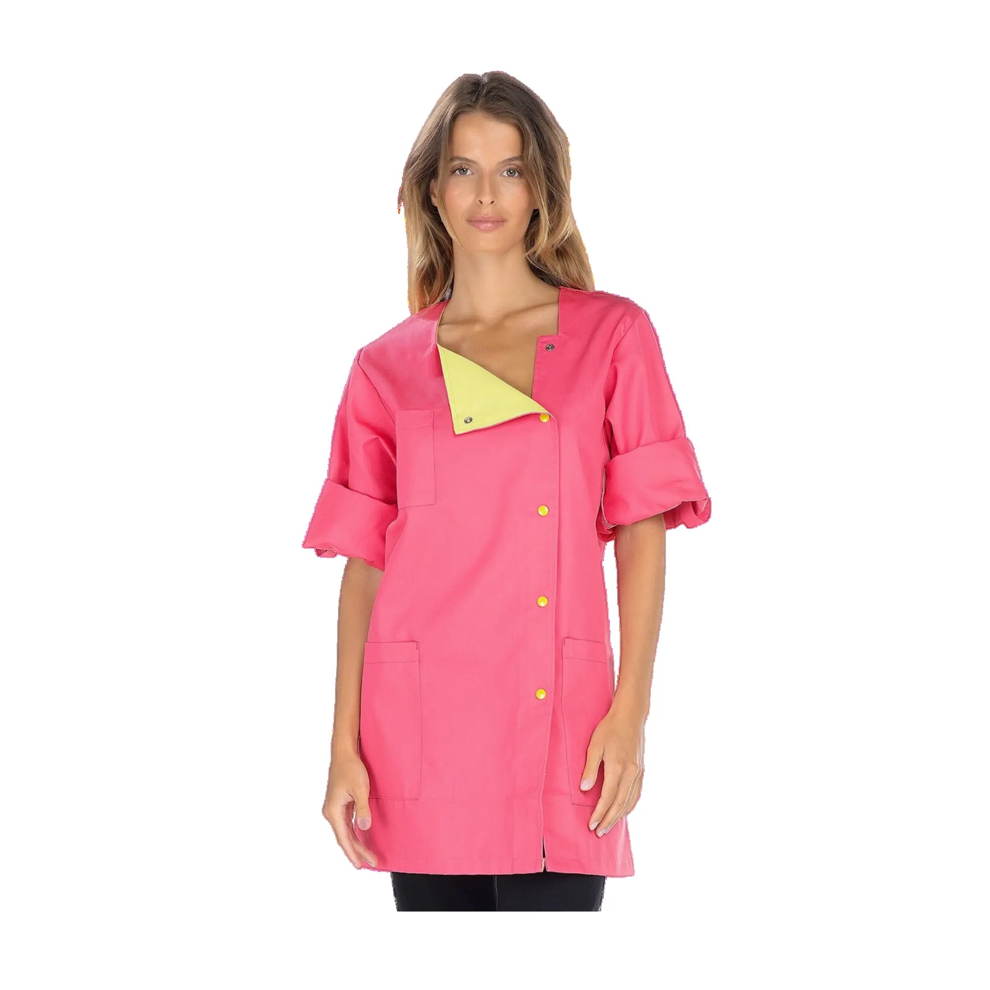 Julia - Tunique - MLT - Femme - 80 cm My Blouse Sergé-Fuchsia-Grany-T6-XXXL