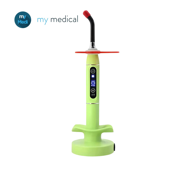 Lampe LED à photopolymériser - Sans fil - 1500 mW / cm² - 7 coloris disponibles My Medical  Vert