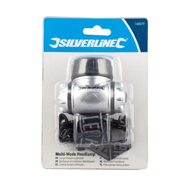 Lampe frontale LED/krypton - Silverline Silverline