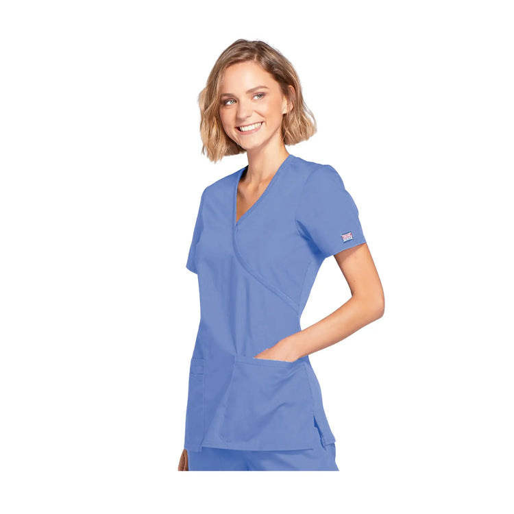 Limoges - Tunique médicale - Effet cache-coeur  - Manches courtes - Femme - Cherokee Cherokee Authentic Workwear