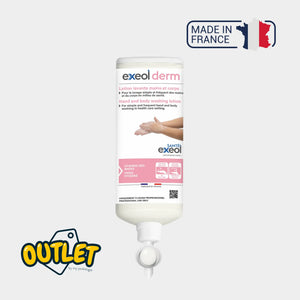 Lotion lavante mains et corps - Exeol derm - Sodel // Date courte Exeol 1-flacon-Airless-de-1L