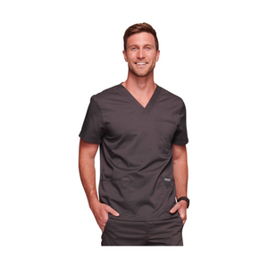 Lourdes - Tunique col V - Homme - Cherokee Cherokee Authentic Workwear Anthracite-3XL