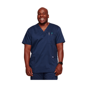 Lourdes - Tunique col V - Homme - Cherokee Cherokee Authentic Workwear Bleu-Marine-3XL