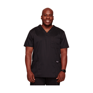 Lourdes - Tunique col V - Homme - Cherokee Cherokee Authentic Workwear Noir-3XL