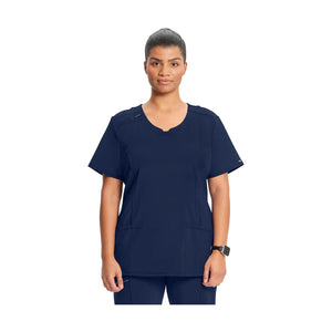 Lyon - Tunique à col rond - Femme - Cherokee Cherokee Medical Uniforms  Bleu-Marine-3XL
