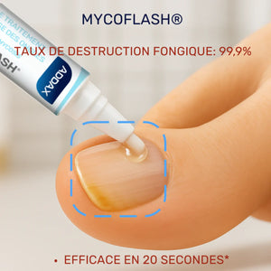 MYCOFLASH® Stylo - Traitement Mycoses des ongles - 4 ml - Laboratoire Addax Laboratoire Addax