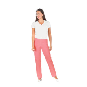 Manu - Pantalon PC Corail - Mixte - Ceinture élastique - Sans poche My Blouse