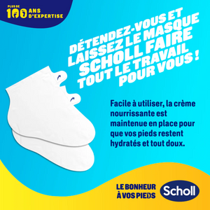 Masque Pieds Nourrissant - Urée 3% - Miel de Manuka - Scholl Scholl