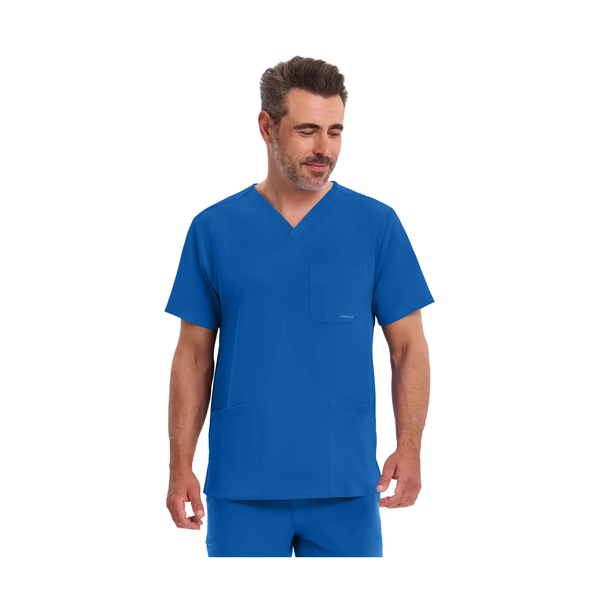 Mathew - Tunique médicale - Col V - Homme - Healing Hands Healing Hands Bleu Roi / 3XL