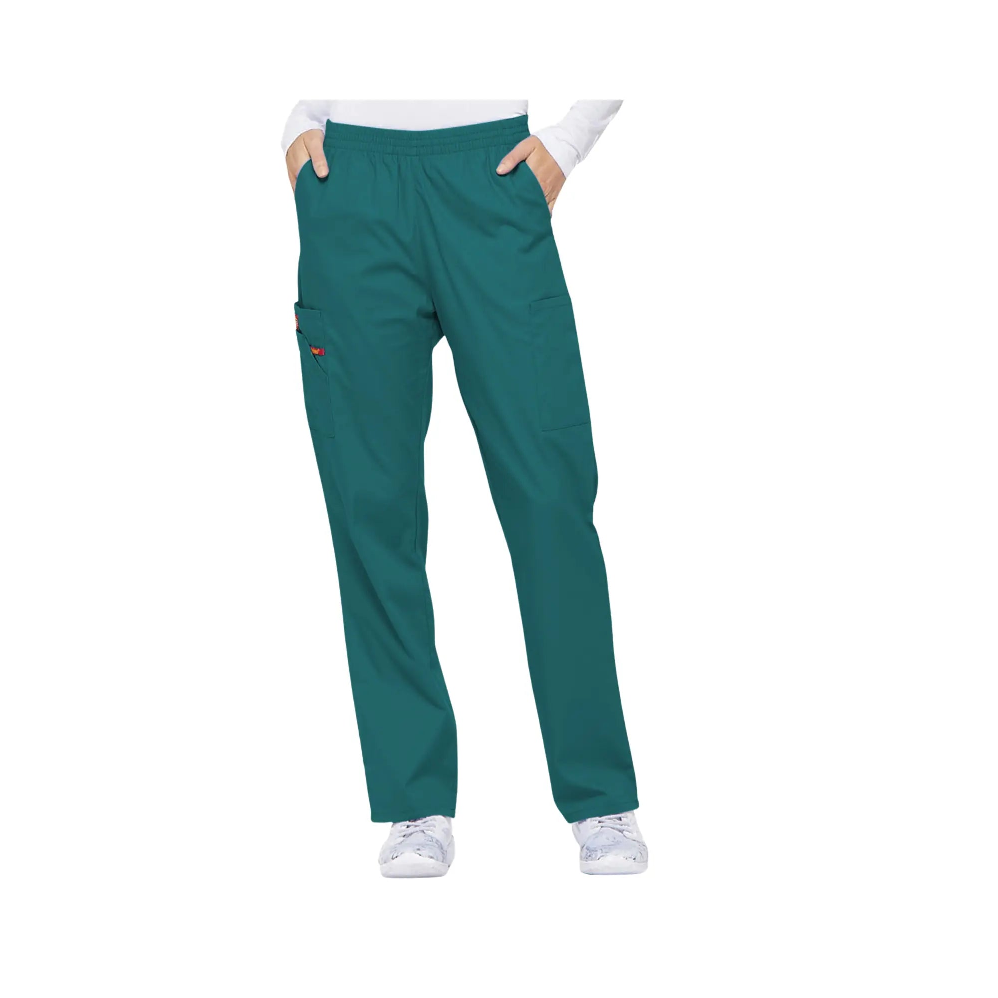 Metz - Pantalon à taille normale - Femme - Dickies Dickies Bleu-Canard-XXXL