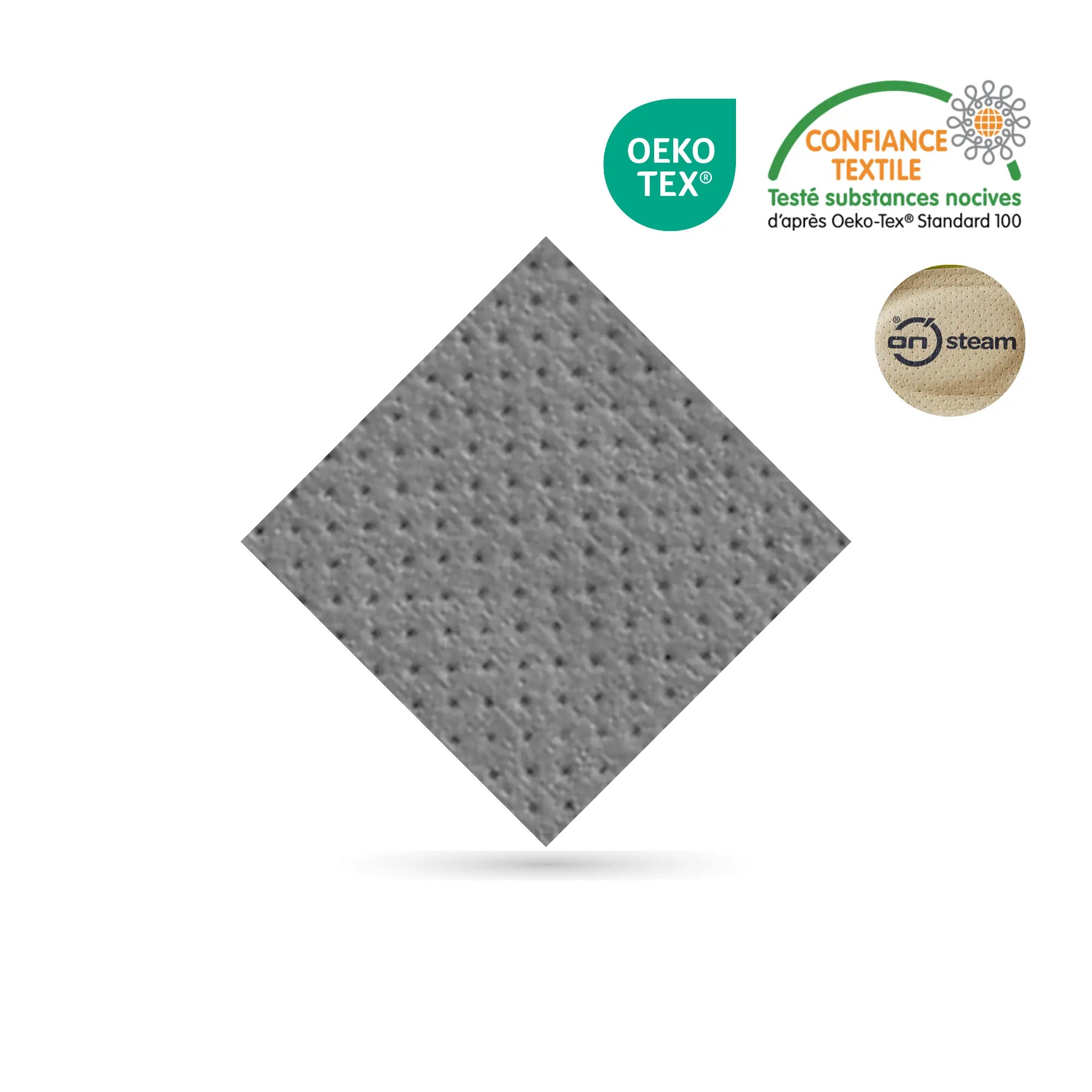 Microfibre On Steam perforé - Effet seconde peau - 100% sain - 0,8 mm My Podologie Gris