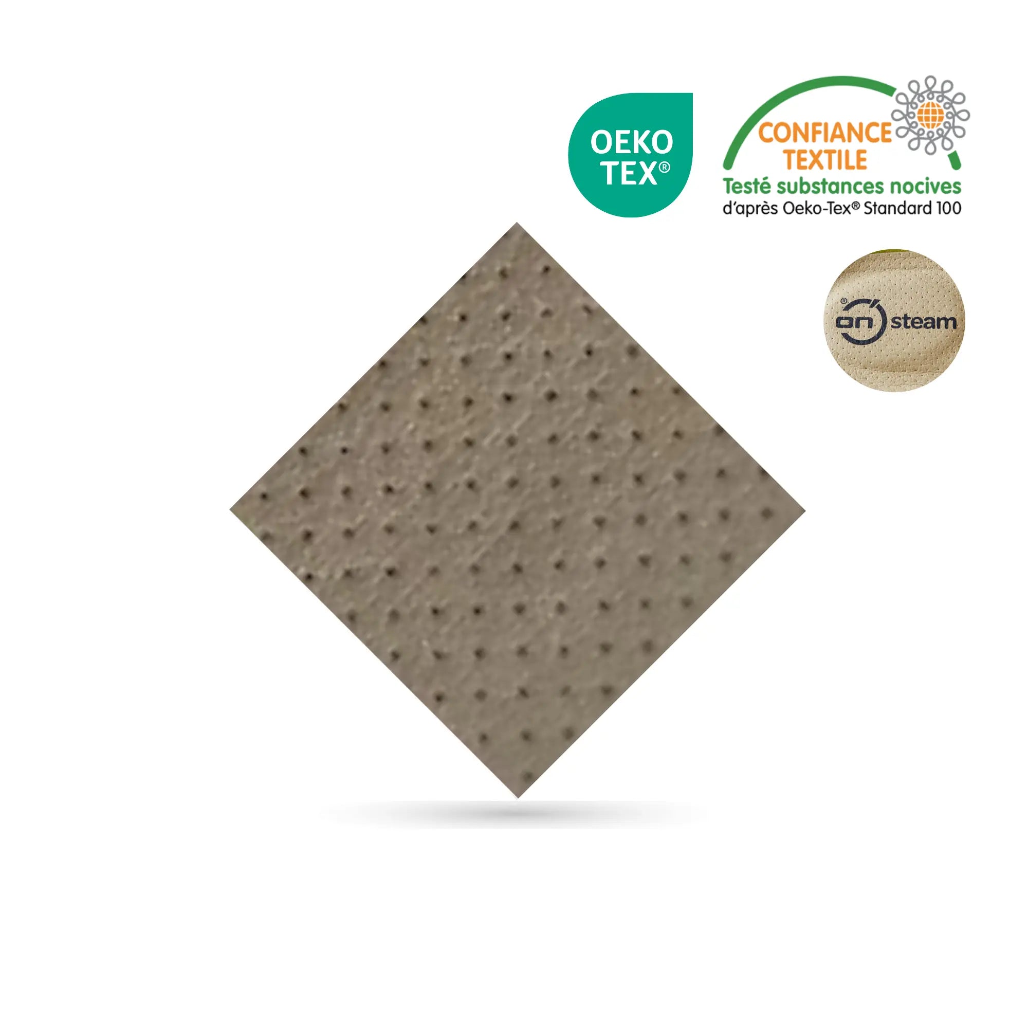 Microfibre On Steam perforé - Effet seconde peau - 100% sain - 0,8 mm My Podologie Beige